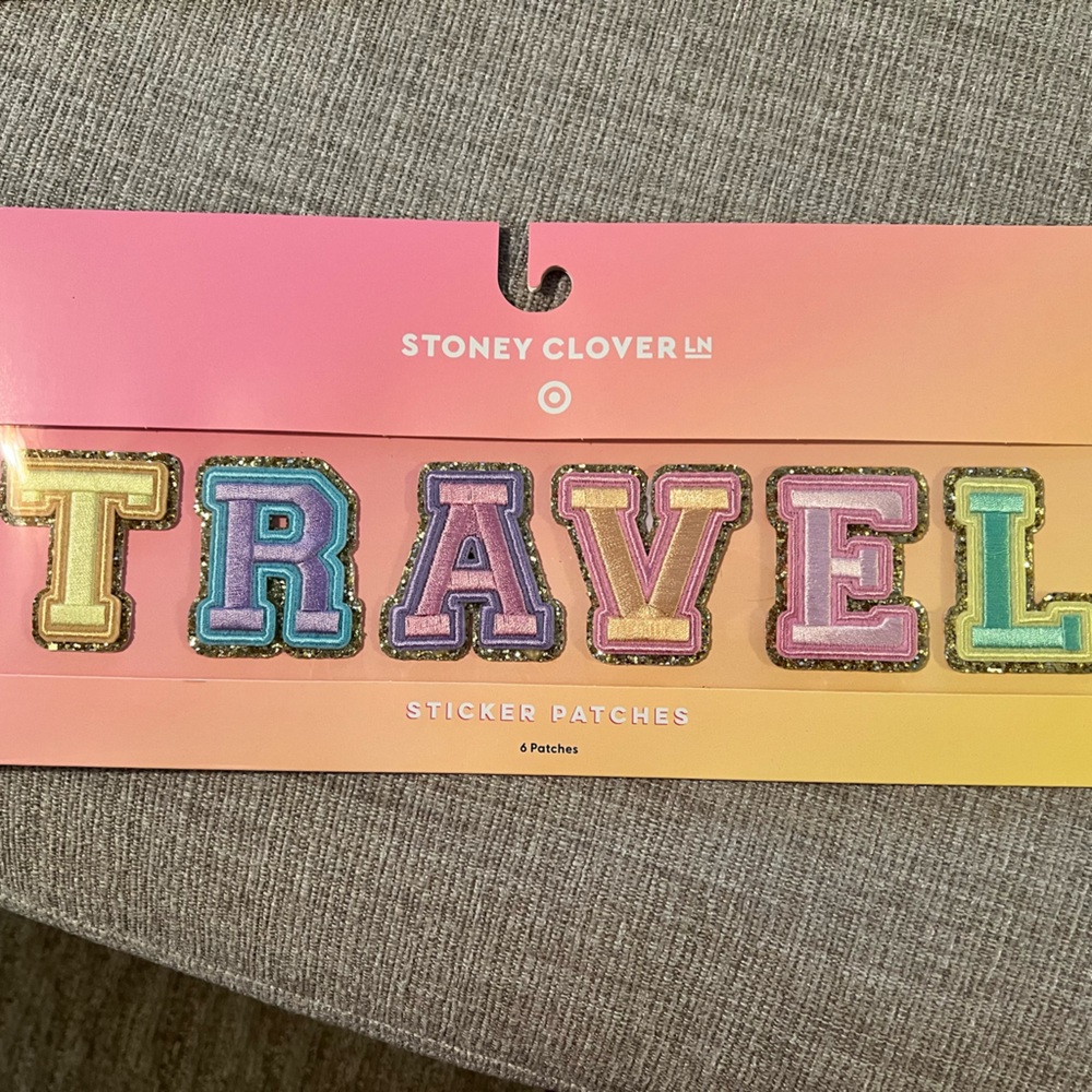 Stoney Clover Travel letters, NEW